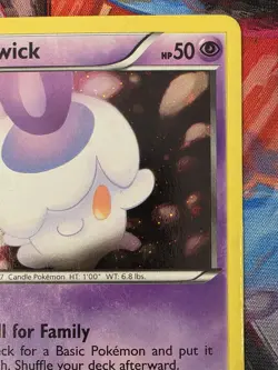Pokemon TCG: Litwick BW27 Black Star Promo Black & White Lightly Played - Image 3