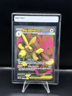 Mega Lopunny ex 115/094 Ultra Rare PFL Phantasmal Flames Pokemon Card NM - Image 1