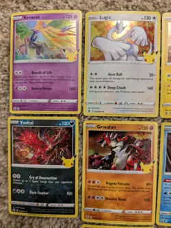 Pokemon Celebrations | 10 Card Lot! | Lugia, Zekrom, Ho-oh, Groudon NM - Image 2