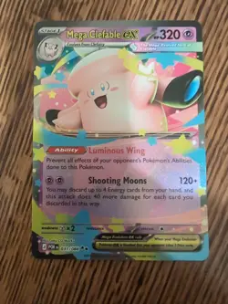 Mega Clefable ex 031/088 Pokemon TCG: Perfect order NM - Image 1