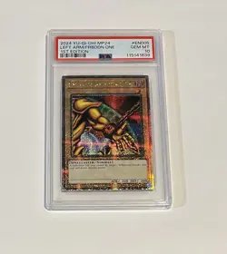 PSA 10 GEM Yu-Gi-Oh! Left Arm Of The Forbidden One #MP24-EN005 1st Edition QCSR - Image 1