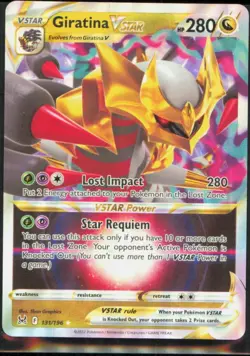 Giratina VSTAR Ultra Rare SWSH11: Lost Origin #131/196 [Near Mint] Pokemon TCG - Image 1