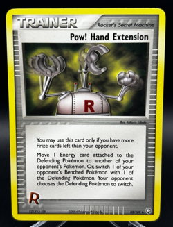 Pow! Hand Extension 85/109 Uncommon Team Rocket Returns Pokemon Card LP+ - Image 1
