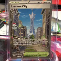 Pokemon Lumiose City POR 111/088 Trainer Stadium Full Art Holo Rare English 2026 - Image 1
