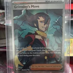 Pokemon Grimsley's Move Me02 Phantasmal Flames Ultra Rare Holo 120/094 - Image 1