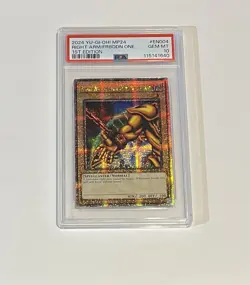 PSA 10 GEM Yu-Gi-Oh! Right Arm Of The Forbidden One #MP24-EN004 1st Edition QCSR - Image 1