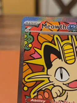 Meowth ex - 121/088 - Pokemon Me03: Perfect Order Special Illustration Rare NM - Image 2