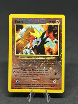 Pokemon Entei 34/53 Wotc Promo Reverse Holo - Image 1
