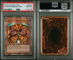 Yu-Gi-Oh! TCG-PSA 10, 2023 Exodia the Forbidden One, QCR, TN23-EN002 - Image 3