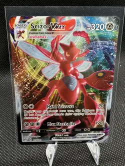 Scizor VMax Pokemon TCG Darkness Ablaze 119/189 - Image 2