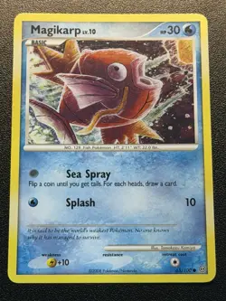 2008 Pokemon Stormfront Magikarp 65/100 Common - Image 1