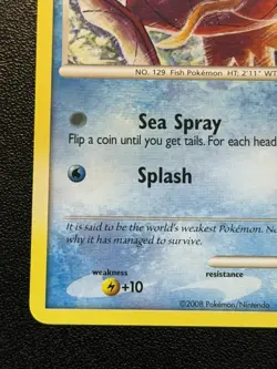 2008 Pokemon Stormfront Magikarp 65/100 Common - Image 5