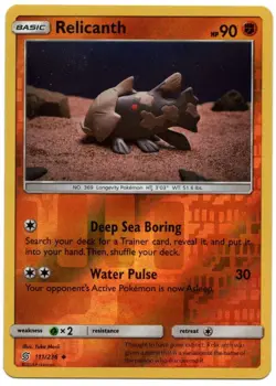 POKEMON TCG RELICANTH 111/236 REVERSE HOLO UNIFIED MINDS - Image 1