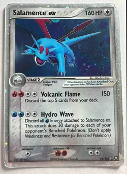Salamence ex #96/108 holo 2007 Pokemon EX Power Keepers DMG - Image 1