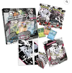 Pokemon TCG Black Bolt White Flare Bundle Lot (3, New Sealed) - Image 2