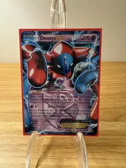 Pokemon TCG Deoxys EX Black Star Promo Holo BW Black & White BW82 Team Plasma - Image 1