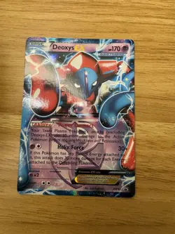 Pokemon TCG Deoxys EX Black Star Promo Holo BW Black & White BW82 Team Plasma - Image 2