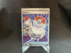 Pokemon Switch 123/094 Phantasmal Flames Holo Ultra Rare Item Full Art -NM - Image 1