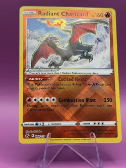 Pokemon Crown Zenith Radiant Charizard 020/159 Holo Rare - Image 1