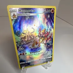 Near mint Pokemon Magmortar GG03/GG70 Crown Zenith Galarian Gallery Ultra Rare - Image 2