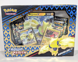 Pokemon TCG Crown Zenith Collection Regieleki V Collection - NEW Factory Sealed - Image 1