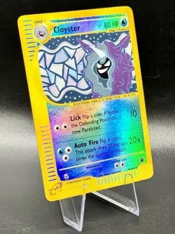 Cloyster 42/165 Reverse Holo Pokemon Expedition 2002 Wotc Vintage LP/NM - Image 1