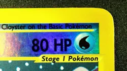 Cloyster 42/165 Reverse Holo Pokemon Expedition 2002 Wotc Vintage LP/NM - Image 5