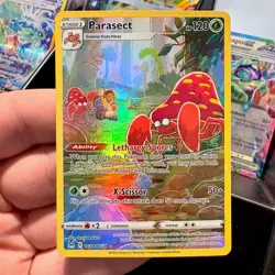 Pokemon Parasect TG01/TG30 Lost Origin Ultra Rare Full Art Holo 120 HP - Image 1