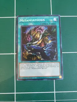 Yugioh Mutamorphosis Secret Rare PHNI-EN070 1st edition - Image 1