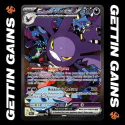 Team Rocket's Crobat ex - 234/182 - SIR - Destined Rivals - Pokemon Card - NM/M - Image 1