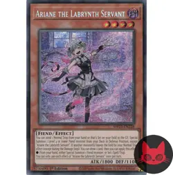 Yugioh Ariane the Labrynth Servant MP23-EN228 Secret Rare 1st Edition NM - Image 1