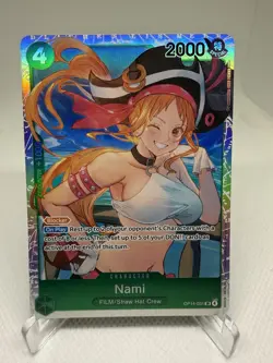 Nami OP14-031 SR The Azure Sea’s Seven Foil English - Image 1