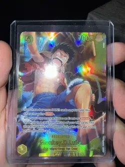 One Piece Adventure On Kami’s Island Monkey D Luffy OP15-119 SEC English QTY - Image 1
