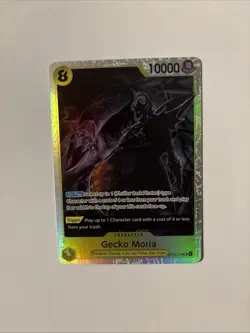 Bandai One Piece CCG Gecko Moria OP14-104 Warlords Foil Special 10000 Trigger - Image 1
