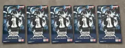 Union Arena Solo Leveling Sleeved Booster Blister Pack x 5 English - Image 1