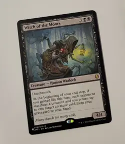MTG Witch of the Moors 018/078 The List Reprints Human Warlock Magic Card TCG - Image 1