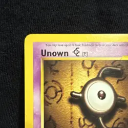 Pokemon TCG Unown [E] Neo Discovery 67/75 Basic Psychic Card 2001 - Image 2