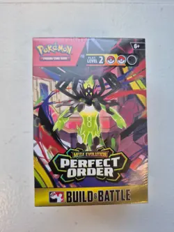 Pokemon Card Game Mega Evolution Perfect Order Build and Battle Box New - Image 1