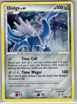 Dialga DP49 Holo Diamond and Pearl Promos - Pokemon Card - MP - Image 1