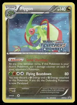 Pokemon Cards Flygon - BW53 Prerelease BW53 Black And White Promo Holo NM - Image 1