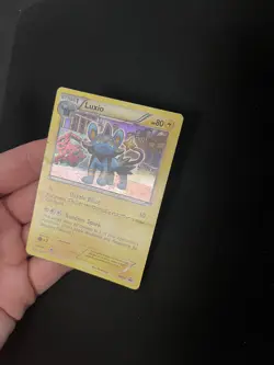 Luxio - (Cosmos Holo) BW34 PL Pokemon Cards Black and White Promos Holo Rare - Image 1