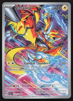 Zeraora #151 Stellar Crown Pokemon Card - Image 1