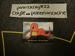 EP11 Charmander - The Stray Pokemon Holo Pokemon Topps Series 2 Card LP - Image 2