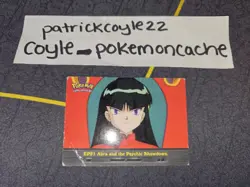 EP21 Abra and the Psychic Showdown Pokemon Topps Series 2 Card Heavily Played - Image 1