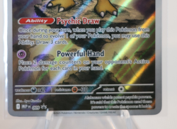 Pokemon Alakazam TCG Mega Evolution Black Star Promo Card MEP-009 - Image 3
