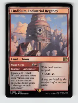 Lindblum, Industrial Regency*Non-Foil* FINAL FANTASY 285 NM - Image 1