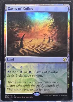 Caves of Koilos #244 Dominaria United Foil Rare - Image 1