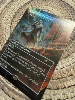 MTG Secret Lair x Fallout: SILVER SHROUD COSTUME FOIL In Hand FREE SHIP - Image 2