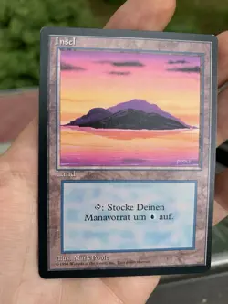 4x German Fbb Island • NM • Basic Land • Mtg - Image 4