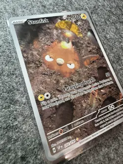 Pokemon TCG Stunfisk 202/191 Sv08: Surging Sparks Holo - Image 3